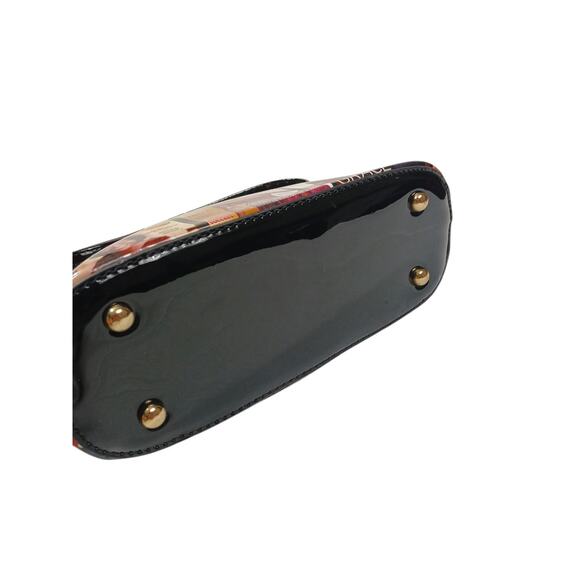 Crossbody Michelle Obama Shoulder Bag Hologram Magazine Print New Tassel Zipper - Picture 4 of 4